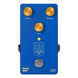   HBMF Harby Pedals USA  distortion-sustainer-fuzz guitar effect pedal BMF