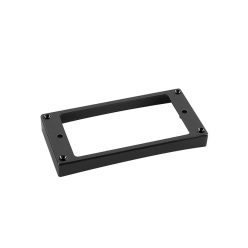   HCS100110BK Boston  humbucker frame, curved bottom slanted top, 10 to 11mm height, black