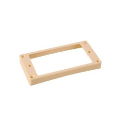   HCS100110IV Boston  humbucker frame, curved bottom slanted top, 10 to 11mm height, ivory