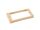 HCS100110IV Boston  humbucker frame, curved bottom slanted top, 10 to 11mm height, ivory