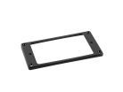 HCS3050BK Boston  humbucker frame, curved bottom slanted top, 3 to 5mm height, black