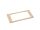 HCS3050IV Boston  humbucker frame, curved bottom slanted top, 3 to 5mm height, ivory