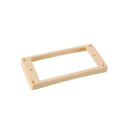   HCS7090IV Boston  humbucker frame, curved bottom slanted top, 7 to 9mm height, ivory