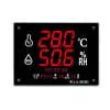 HEC-658 Boston  professional large screen hygrometer (40x30cm) with temperature, date and time - PSU 4m cable