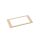 HF3030IV Boston  humbucker frame, flat, 3x3mm, ivory