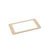 HF3030IV Boston  humbucker frame, flat, 3x3mm, ivory