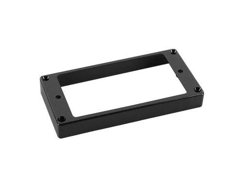 HFS110120BK Boston  humbucker frame, flat bottom slanted top, 11 to 12mm height, black