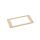 HFS3050IV Boston  humbucker frame, flat bottom slanted top, 3 to 5mm height, ivory