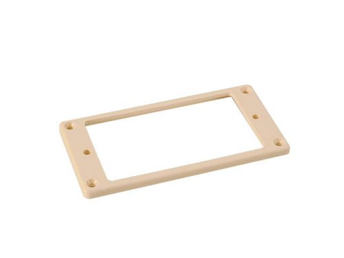 HFS3050IV Boston  humbucker frame, flat bottom slanted top, 3 to 5mm height, ivory