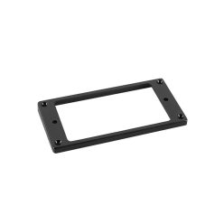   HFS5070BK Boston  humbucker frame, flat bottom slanted top, 5 to 7mm height, black