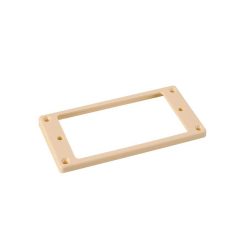   HFS5070IV Boston  humbucker frame, flat bottom slanted top, 5 to 7mm height, ivory