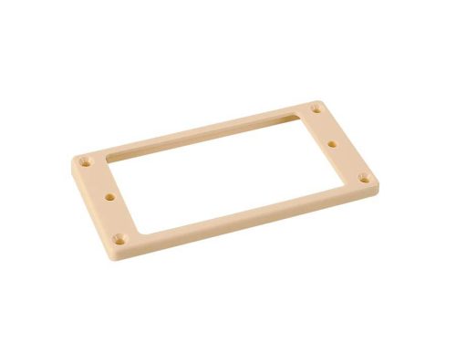 HFS5070IV Boston  humbucker frame, flat bottom slanted top, 5 to 7mm height, ivory