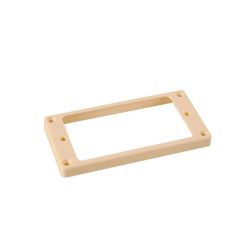   HFS7090IV Boston  humbucker frame, flat bottom slanted top, 7 to 9mm height, ivory