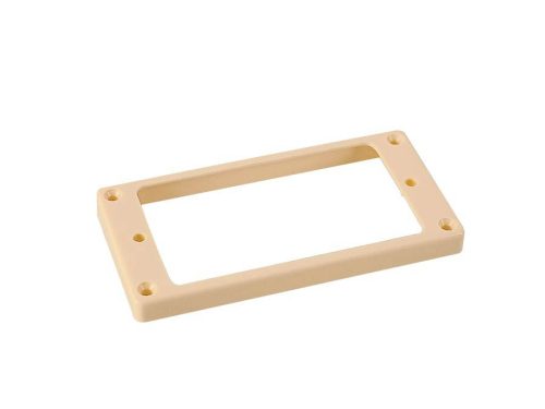 HFS7090IV Boston  humbucker frame, flat bottom slanted top, 7 to 9mm height, ivory