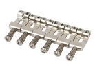 HG112-NI Highwood  contoured vintage S-style bridge saddles 11,20mm string spacing, nickel, set of 6