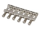 HG112-NIR Highwood  contoured vintage S-style bridge saddles 11,20mm string spacing, nickel RELICED, set of 6