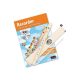 Cascha HH 1500 IT Blockflöten-Set – deutsches Griffsystem, 3-teilig, ABS, Elfenbein, mit italienischer Schule + CD, Tasche und Reinigungsstab