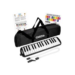 HH 2061 Cascha  melodica black, incl. case and mouthpiece