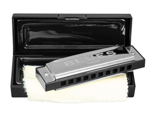 HH 2217 Cascha  blues harmonica in E, incl. case and cleaning cloth