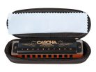 HH 2221 Cascha  professional blues harmonica in F, incl. case and cleaning cloth