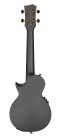 HH 2258E Cascha  carbon fiber concert ukelele with pickup system, softcase, strap and 3 picks, black