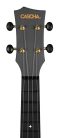 HH 2258E Cascha  carbon fiber concert ukelele with pickup system, softcase, strap and 3 picks, black