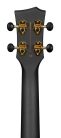 HH 2258E Cascha  carbon fiber concert ukelele with pickup system, softcase, strap and 3 picks, black