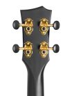 HH 2258 Cascha  carbon fiber concert ukelele with softcase, strap and 3 picks, black