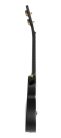 HH 2258 Cascha  carbon fiber concert ukelele with softcase, strap and 3 picks, black