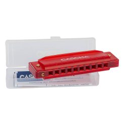   HH 2273 Cascha  fun blues harmonica red, incl. hard case and flyer