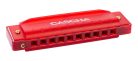 HH 2273 Cascha  fun blues harmonica red, incl. hard case and flyer