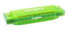 HH 2274 Cascha  fun blues harmonica green, incl. hard case and flyer