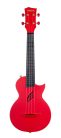 HH 2280 Cascha  carbon fiber concert ukelele with softcase, strap and 3 picks, red