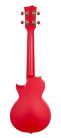 HH 2280 Cascha  carbon fiber concert ukelele with softcase, strap and 3 picks, red