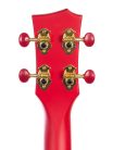 HH 2280 Cascha  carbon fiber concert ukelele with softcase, strap and 3 picks, red