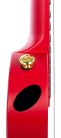 HH 2280 Cascha  carbon fiber concert ukelele with softcase, strap and 3 picks, red