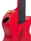 HH 2280 Cascha  carbon fiber concert ukelele with softcase, strap and 3 picks, red