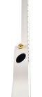 HH 2286 Cascha  carbon fiber concert ukelele with softcase, strap and 3 picks, white