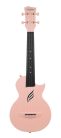 HH 2288 Cascha  carbon fiber concert ukelele with softcase, strap and 3 picks, pink