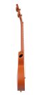 HH 2289 Cascha  carbon fiber concert ukelele with softcase, strap and 3 picks, orange