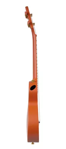 HH 2289 Cascha  carbon fiber concert ukelele with softcase, strap and 3 picks, orange