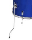 HM-400-MU Hayman Pro Series 5-piece drum kit, double braced stands, drum throne and cymbals included, metallic blue