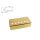 HPC-20-GGR Boston  pickup cover, humbucker, pitch=10,5mm, bridge position, metal gold