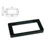 HPF-08-TBK Boston  pickup ring, humbucker, plastic, black, height: 10,0-12,0mm, high, flat