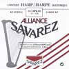 HPK-101 Savarez Alliance small or concert harp string, plain KF, 1,01mm, length: 1,50 meter