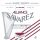 HPK-108R Savarez Alliance small or concert harp string, plain KF, 1,08mm, length: 1,50 meter, red