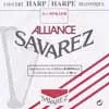 HPK-132R Savarez Alliance small or concert harp string, plain KF, 1,32mm, length: 1,50 meter, red