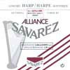 HPK-140-R Savarez Alliance small or concert harp string, plain KF, 1,40mm, length: 1,50 meter, red