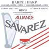 HPK-33 Savarez Alliance small or concert harp string, plain KF, 0,33mm, length: 1 meter