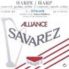 HPK-60B Savarez Alliance small or concert harp string plain KF, 0,60mm, length: 1 meter, black